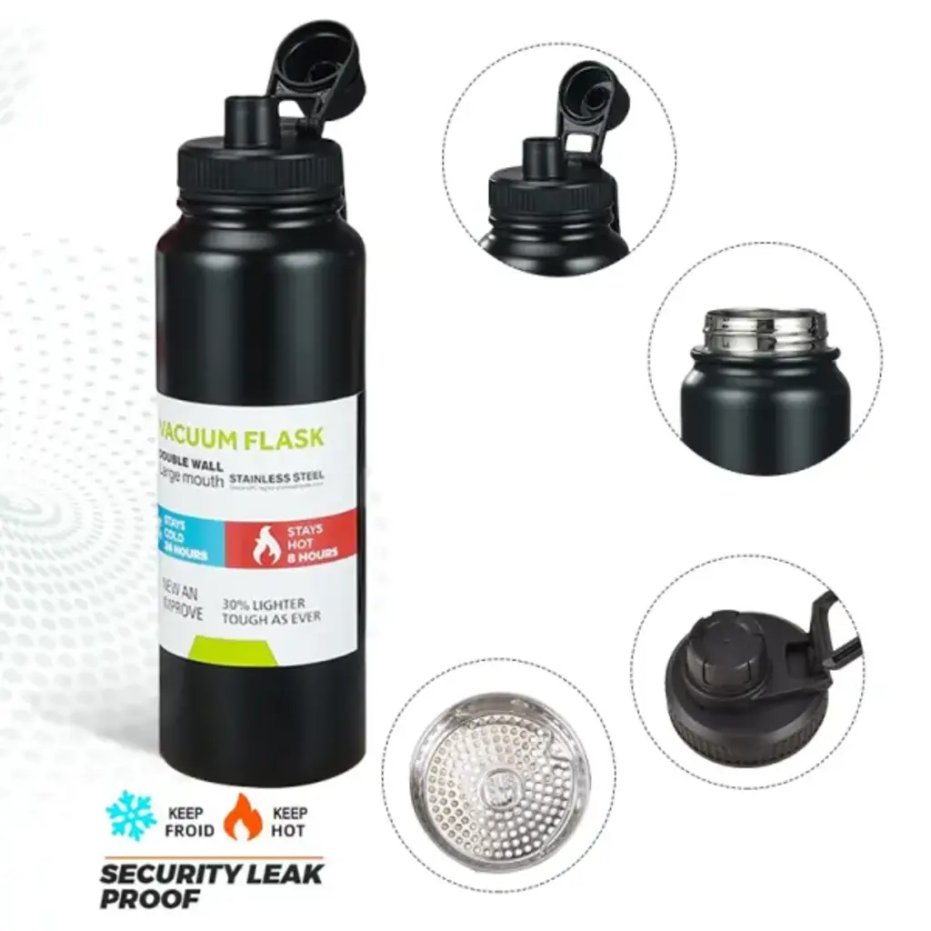 STAINLESS STEEL SPORTS BOTTLE 800ML