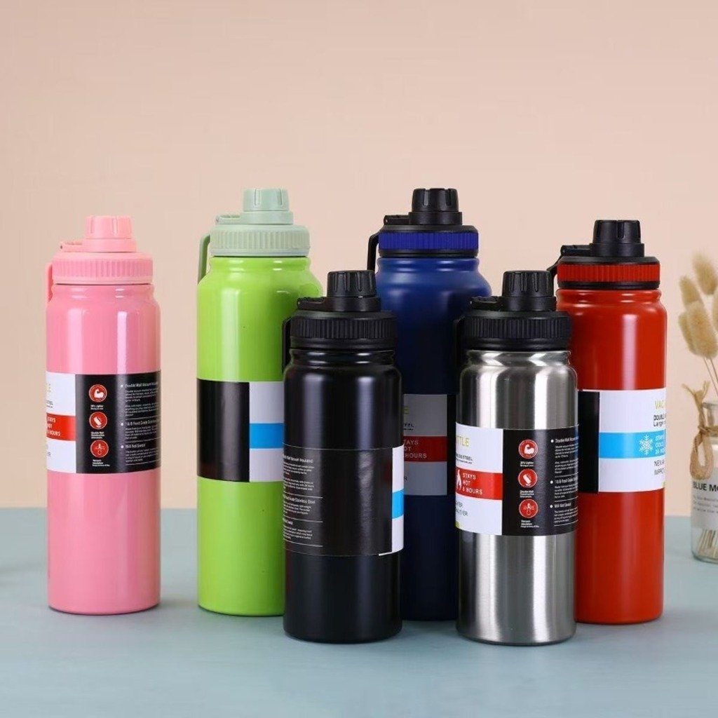 STAINLESS STEEL SPORTS BOTTLE 600ML - Image 3