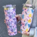 SITARAYURI FLIP STRAW PREMIUM TUMBLER PRINTED 900ML