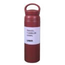 Premium Stainless Steel Hot & Cold Bottle 500ML Maroon – Luxury Vacuum Insulated